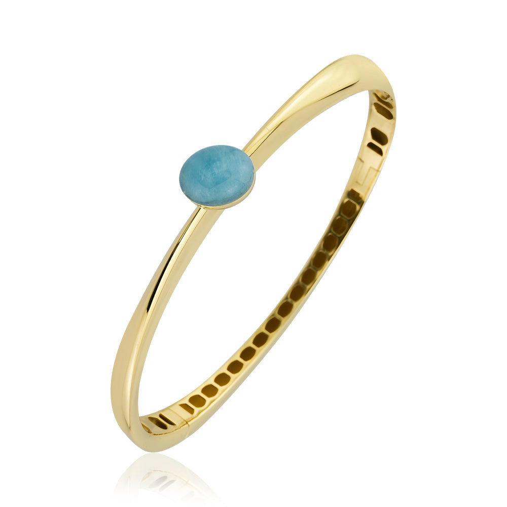 Auralis Armband aus 14 Karat Massivgold mit Steindetail