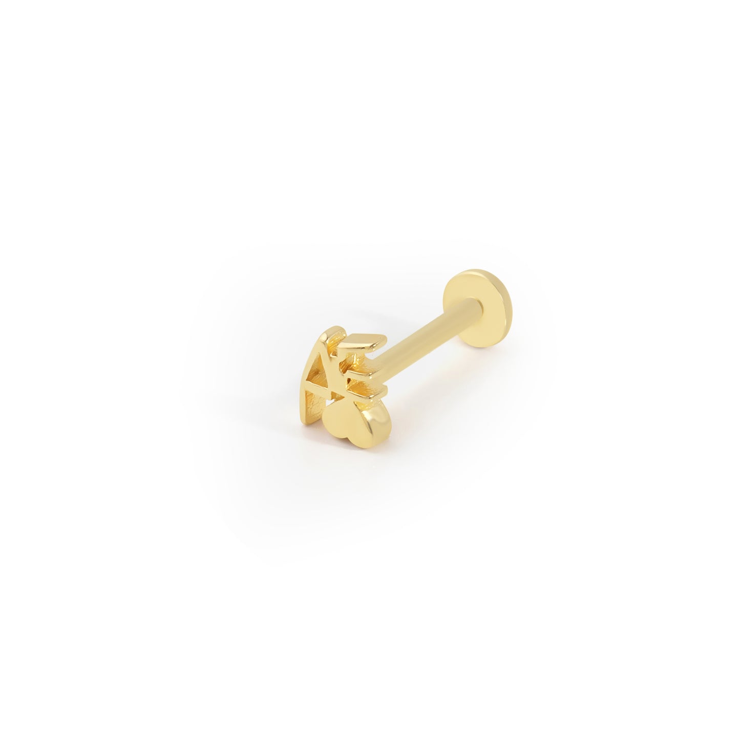 14K Gold Tragus Ohrring