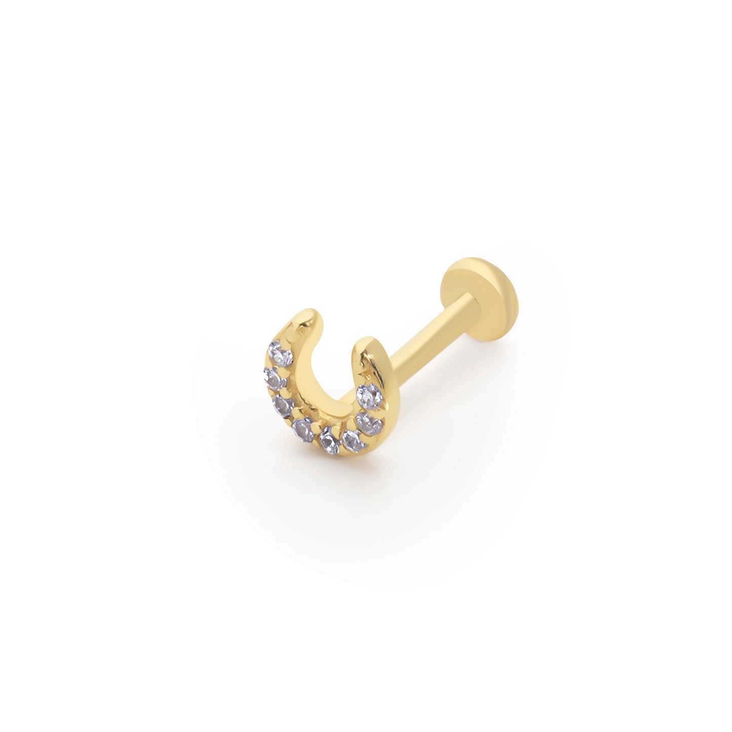 14K Gold Tragus Ohrring