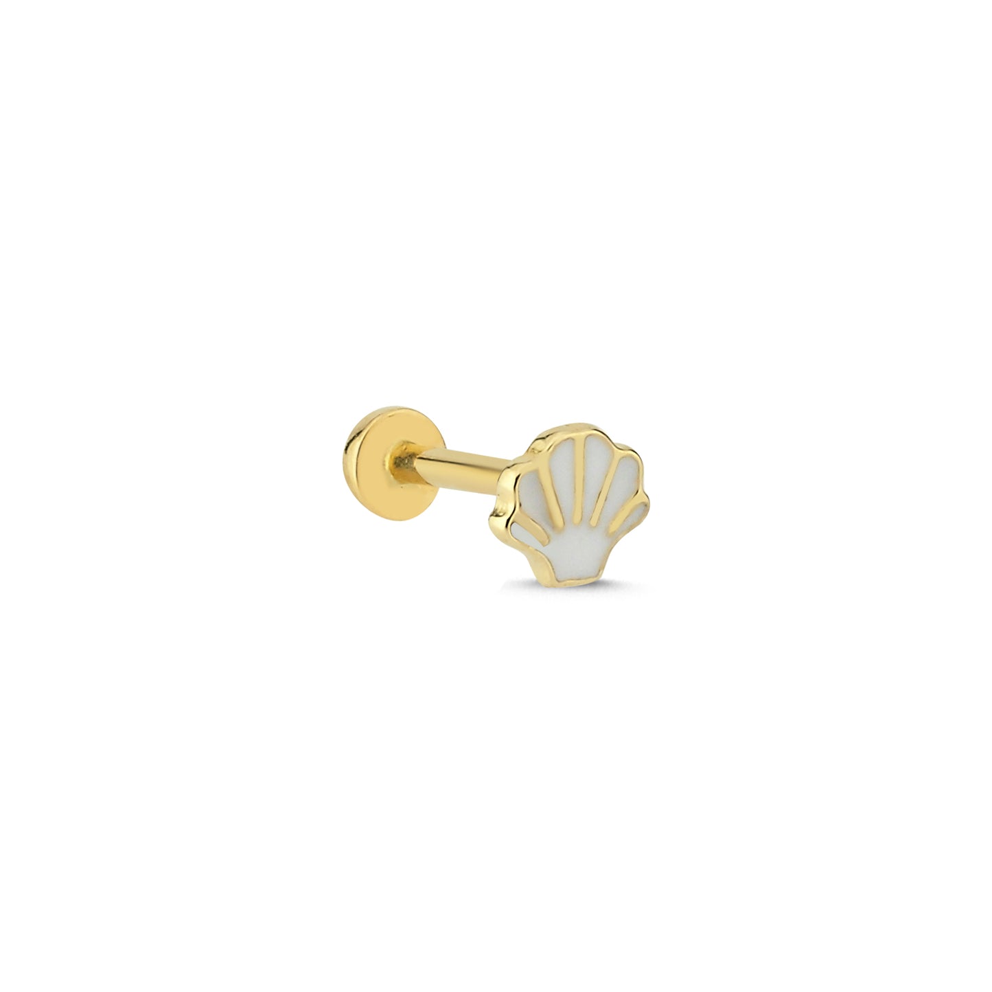 14K Gold Tragus Ohrring