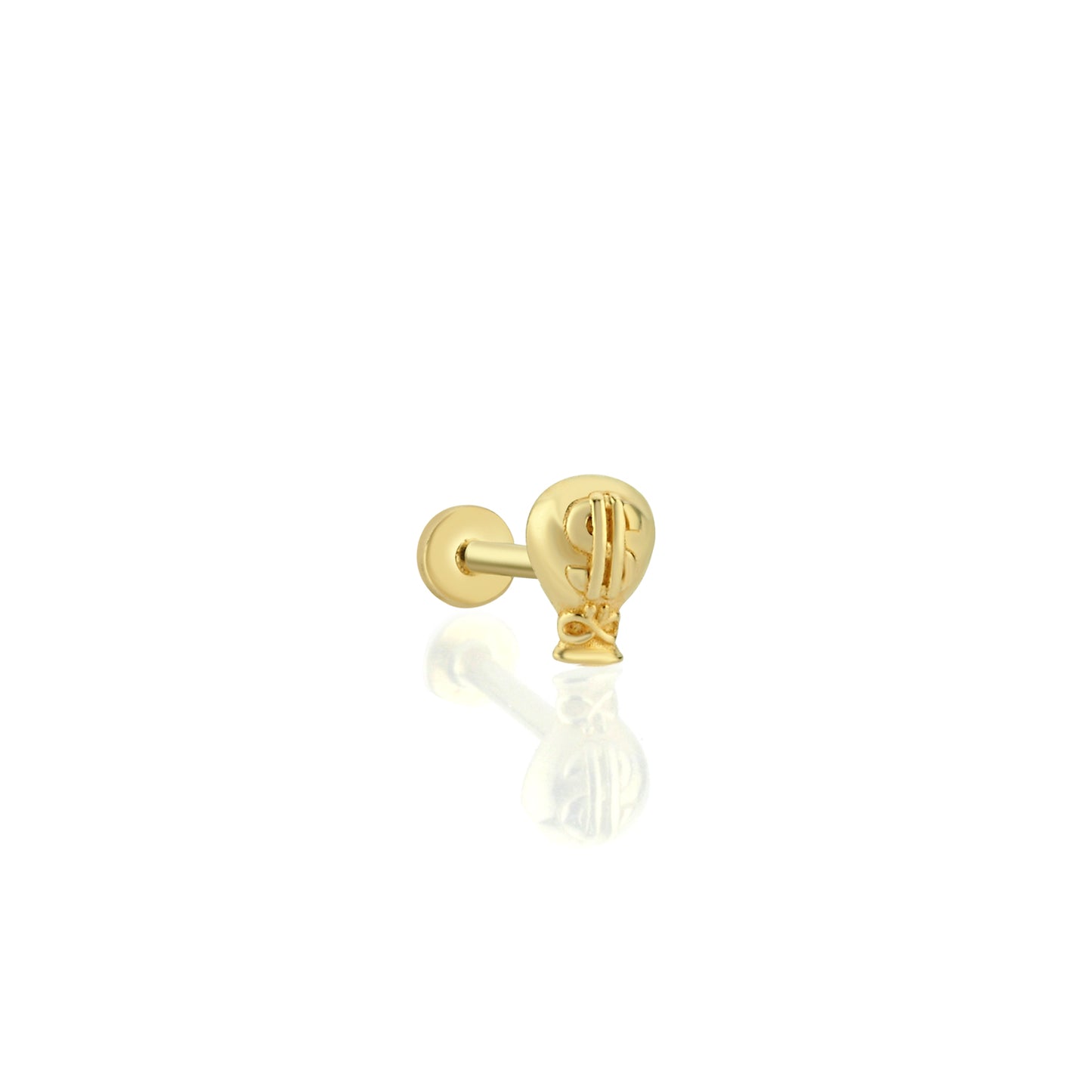 14K Gold Tragus Ohrring