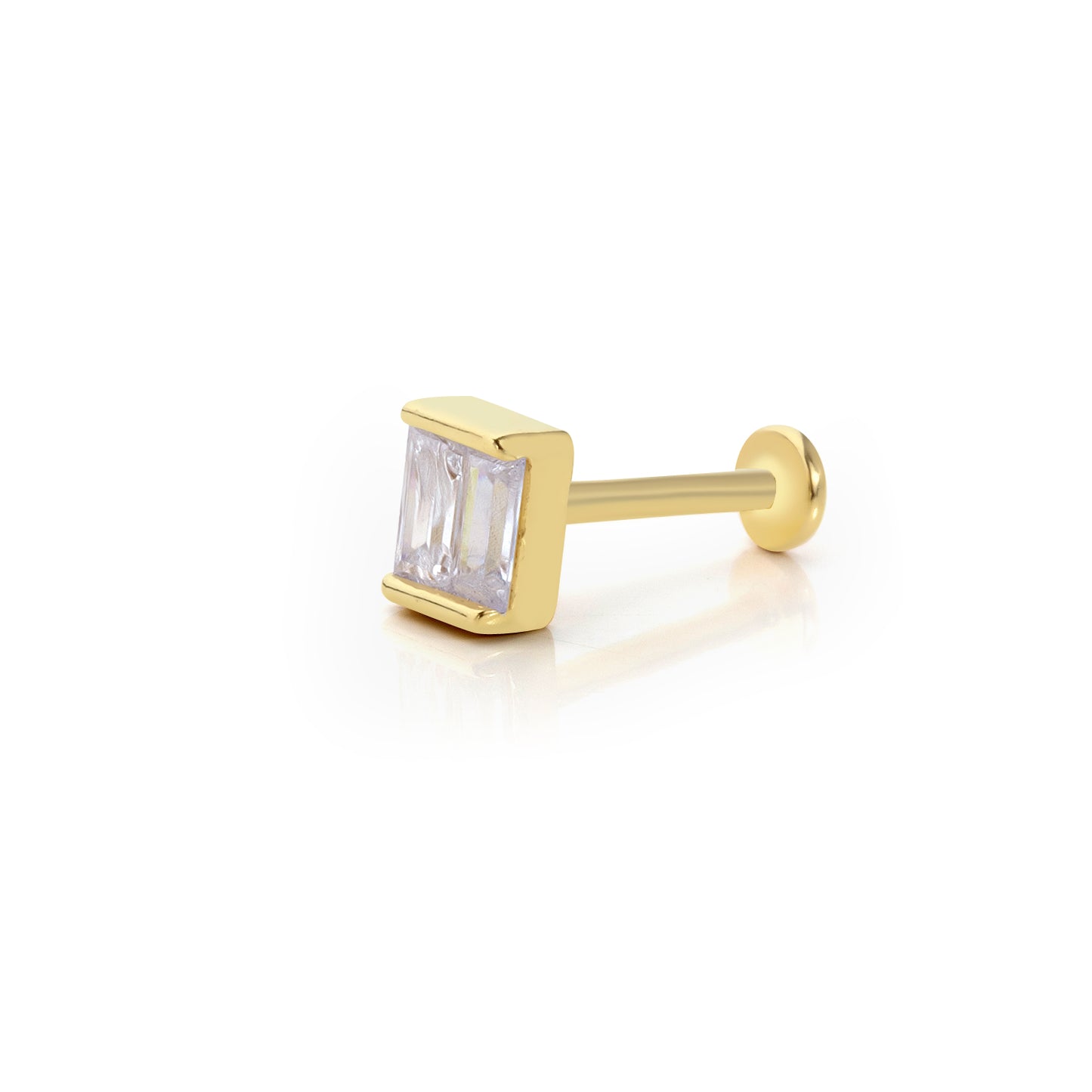 14K Gold Tragus Ohrring