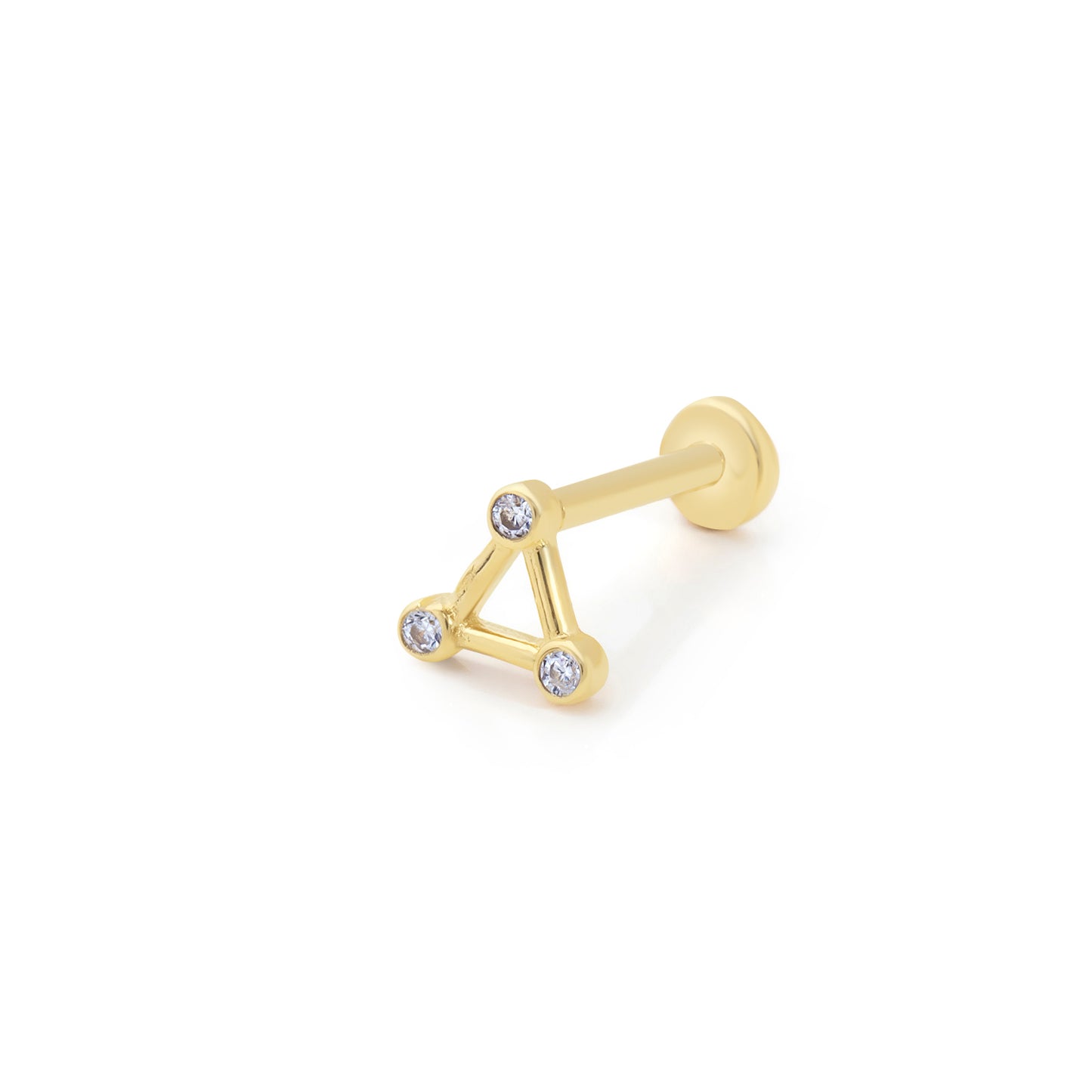 14K Gold Tragus Ohrring