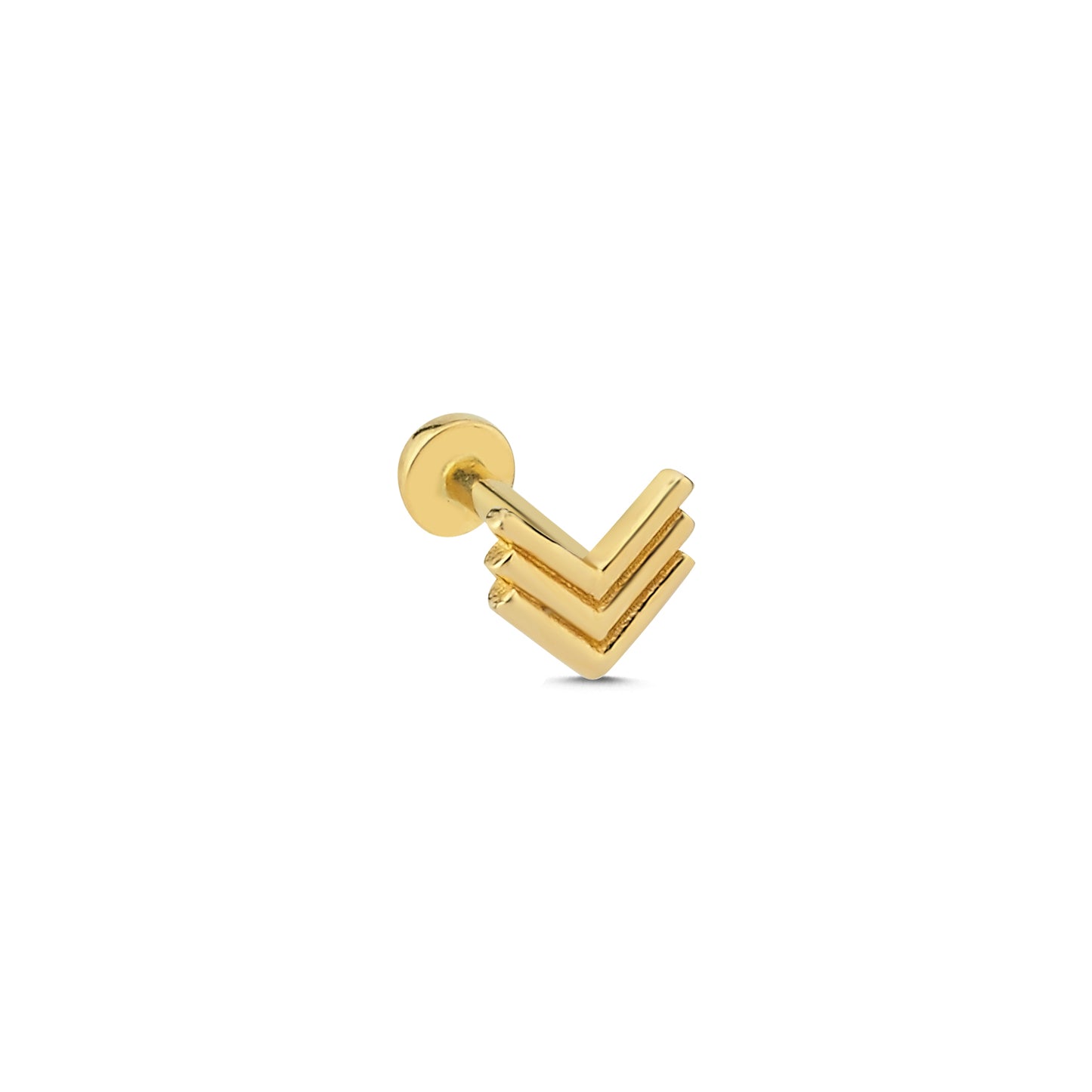 14K Gold Tragus Ohrring