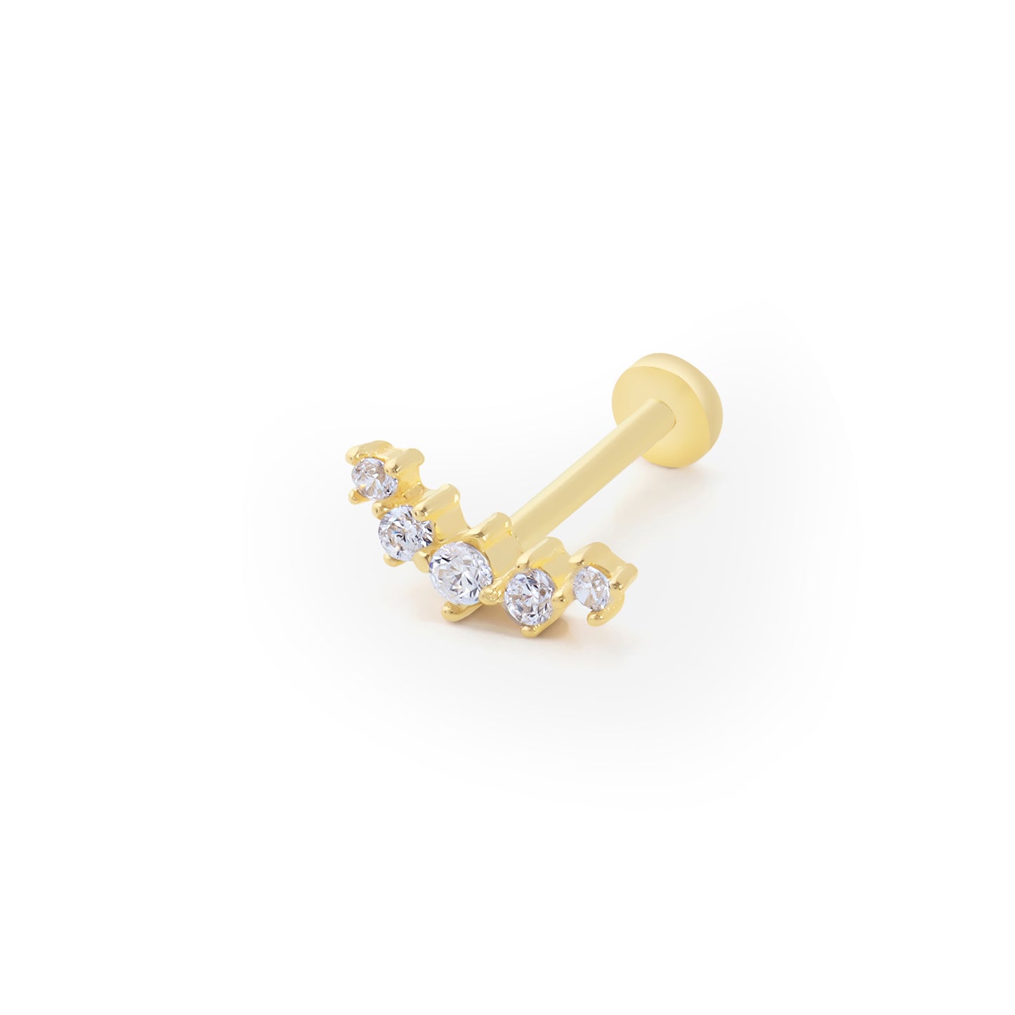 14K Gold Tragus Ohrring