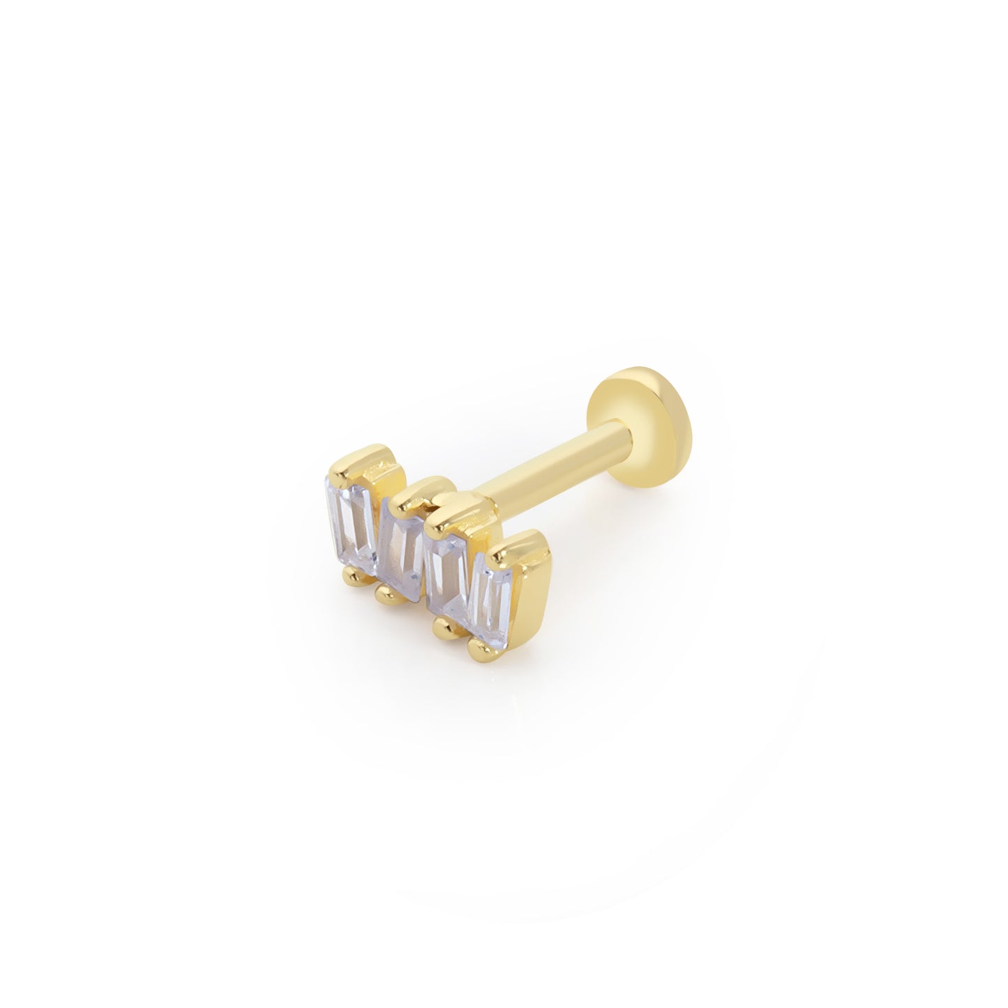 14K Gold Tragus Ohrring