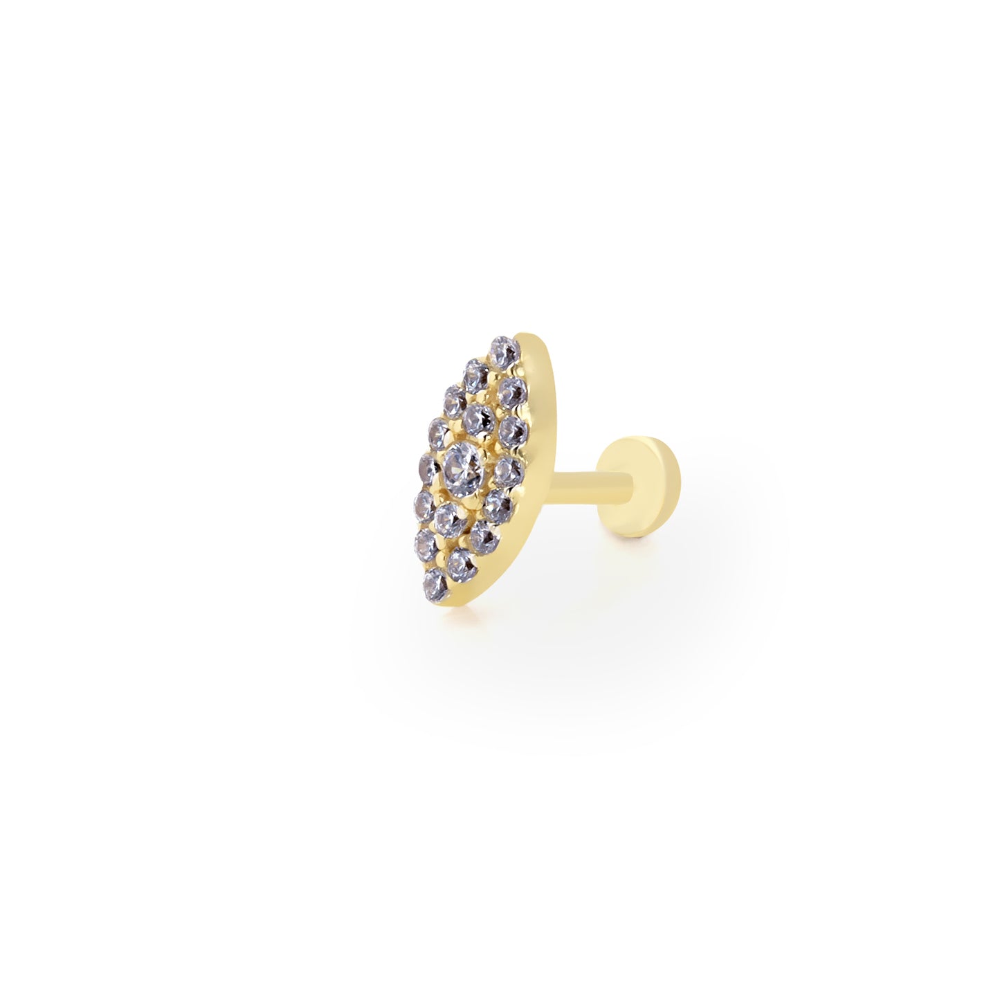 14K Gold Tragus Ohrring