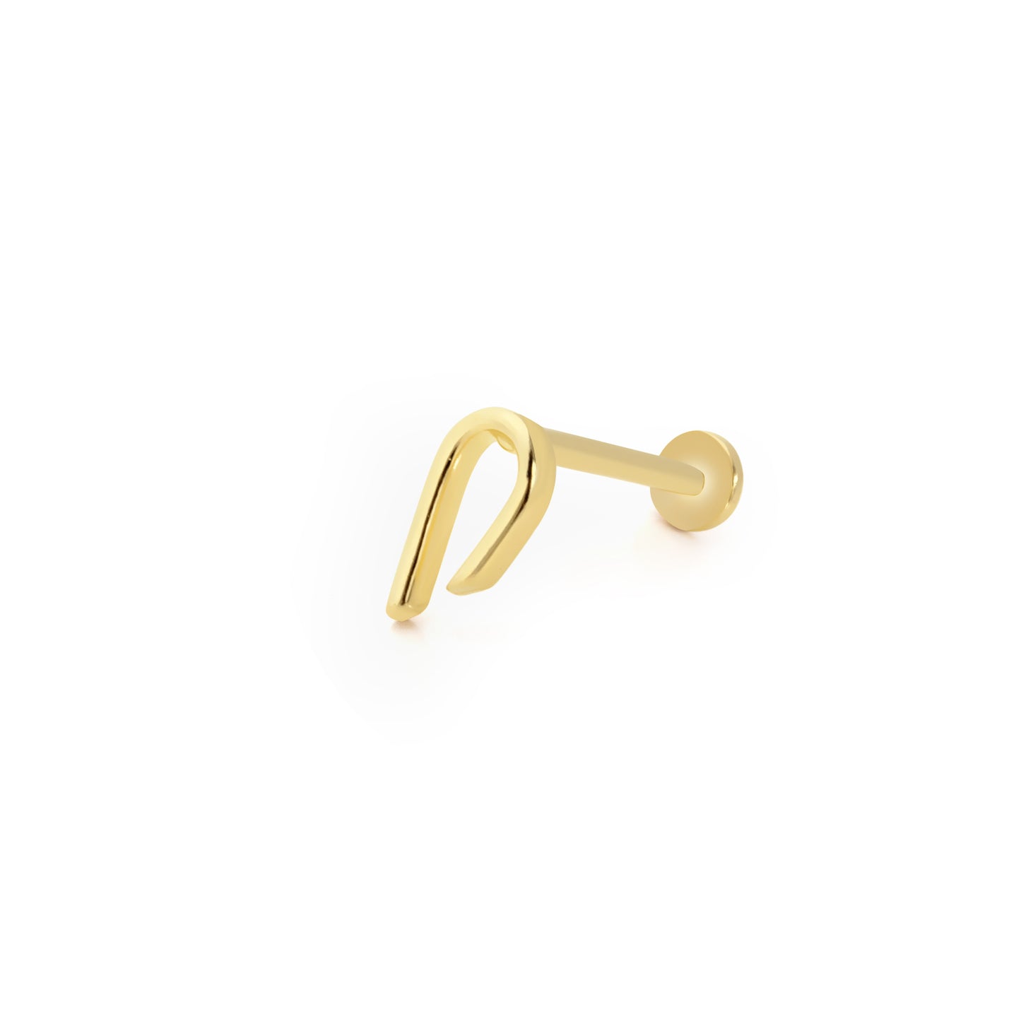 14K Gold Tragus Ohrring