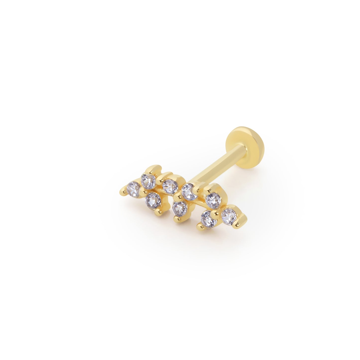 14K Gold Tragus Ohrring