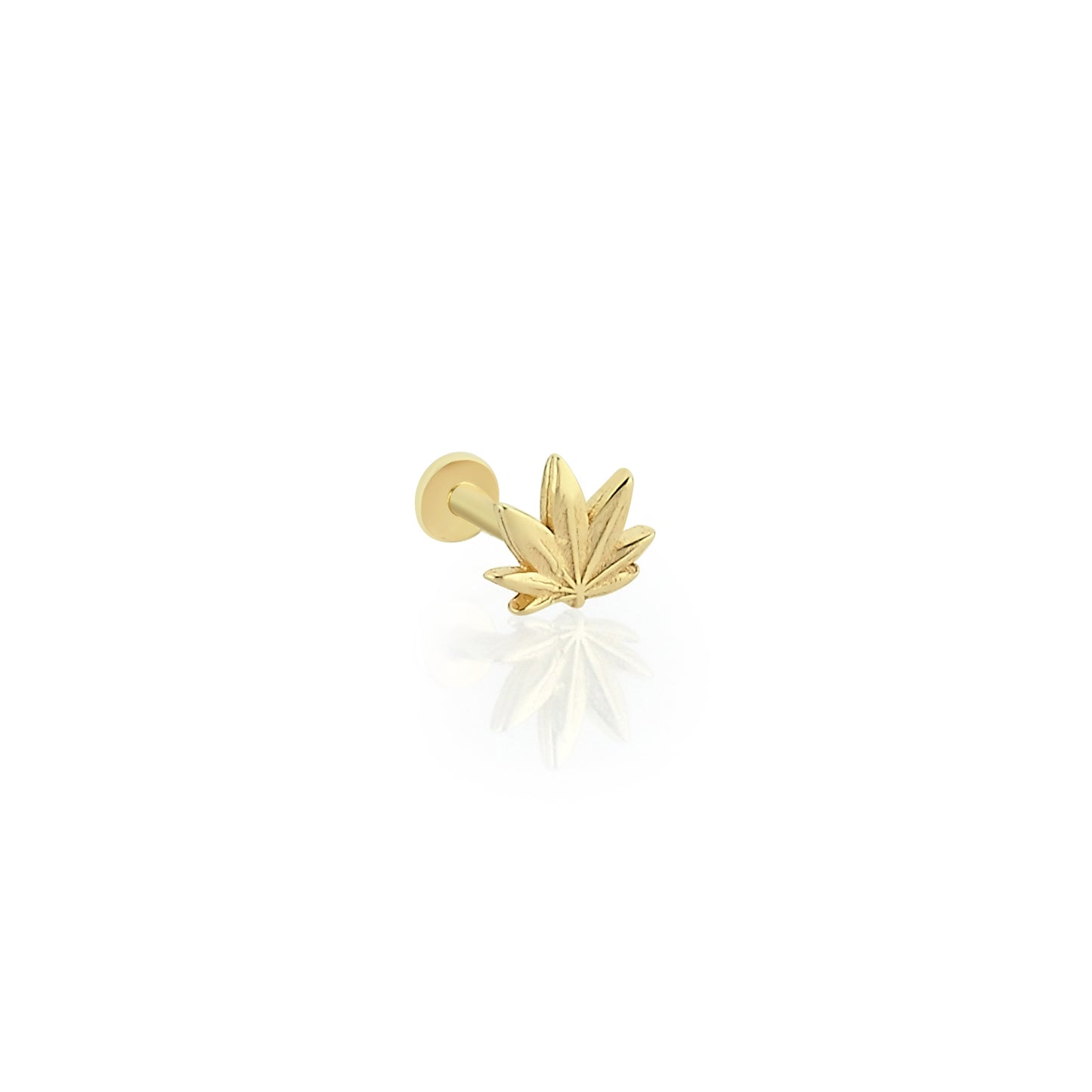 14K Gold Tragus Ohrring