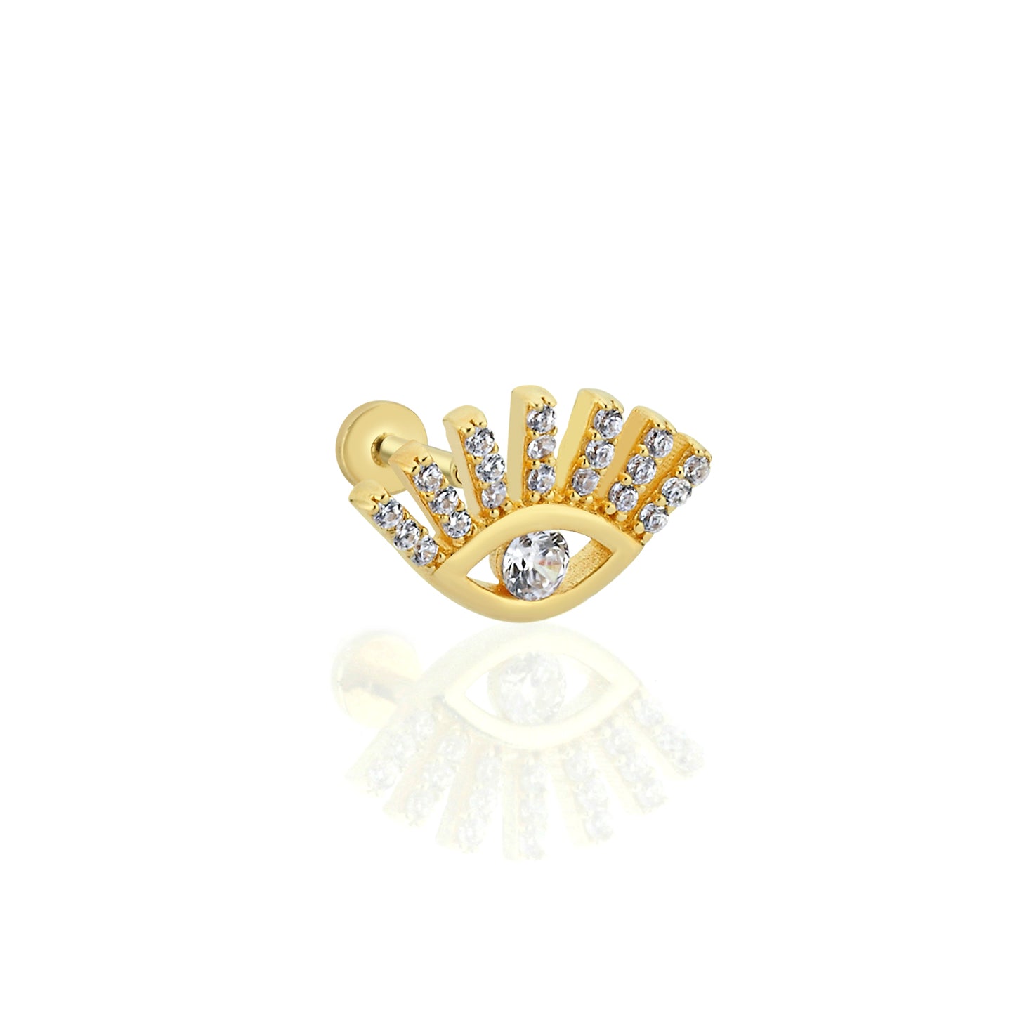 14K Gold Tragus Ohrring