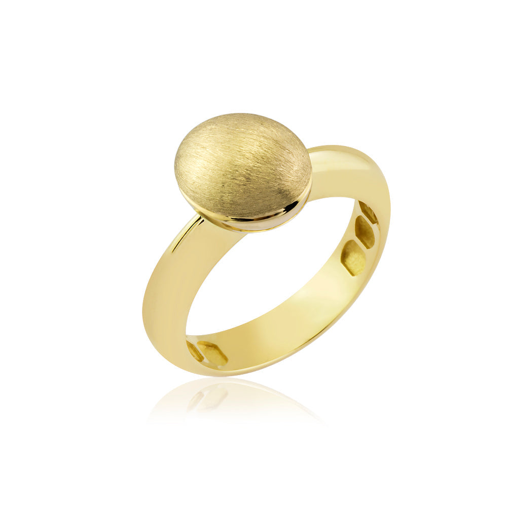 Auralis Ring aus 14 Karat Massivgold