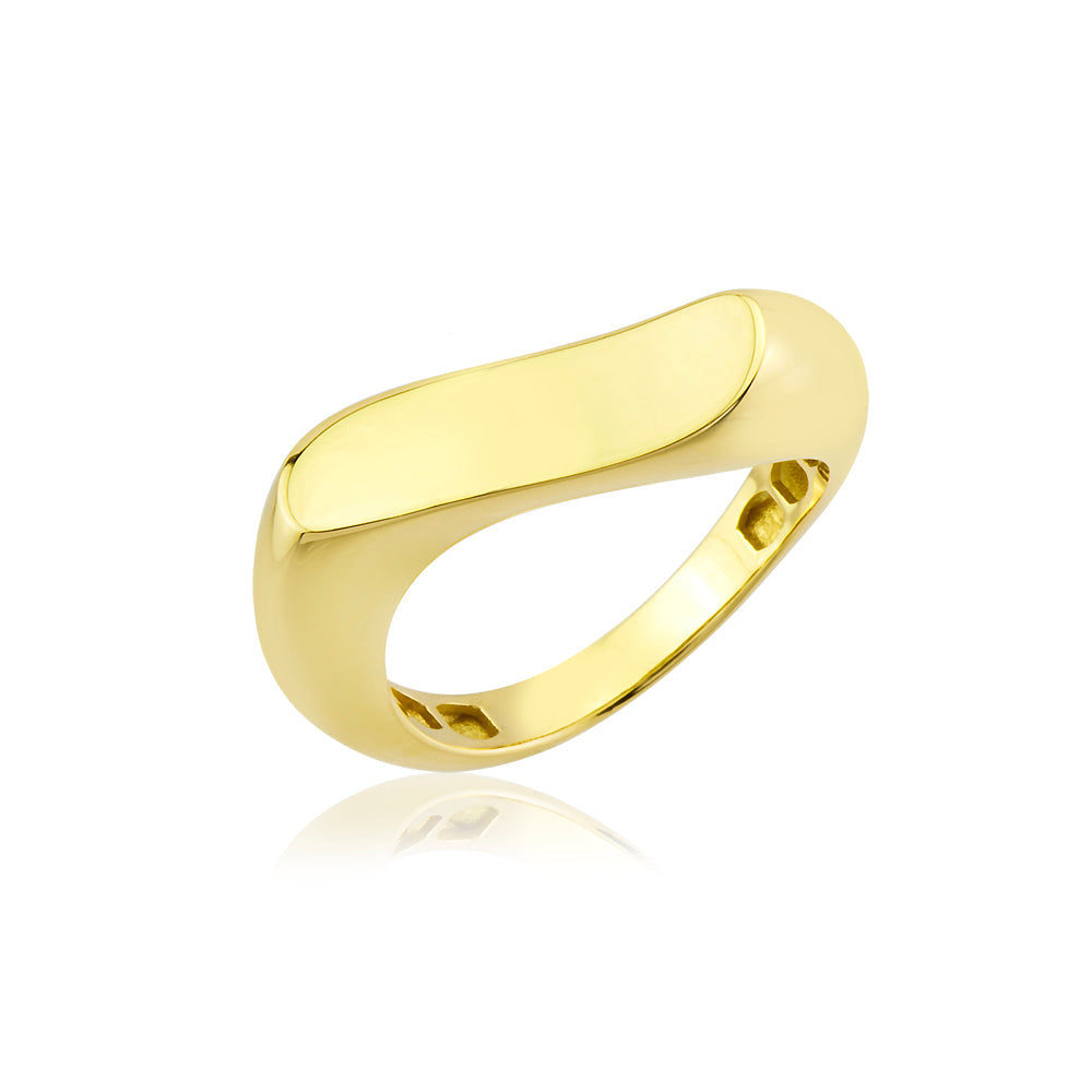Charmed Ring aus 14 Karat Massivgold