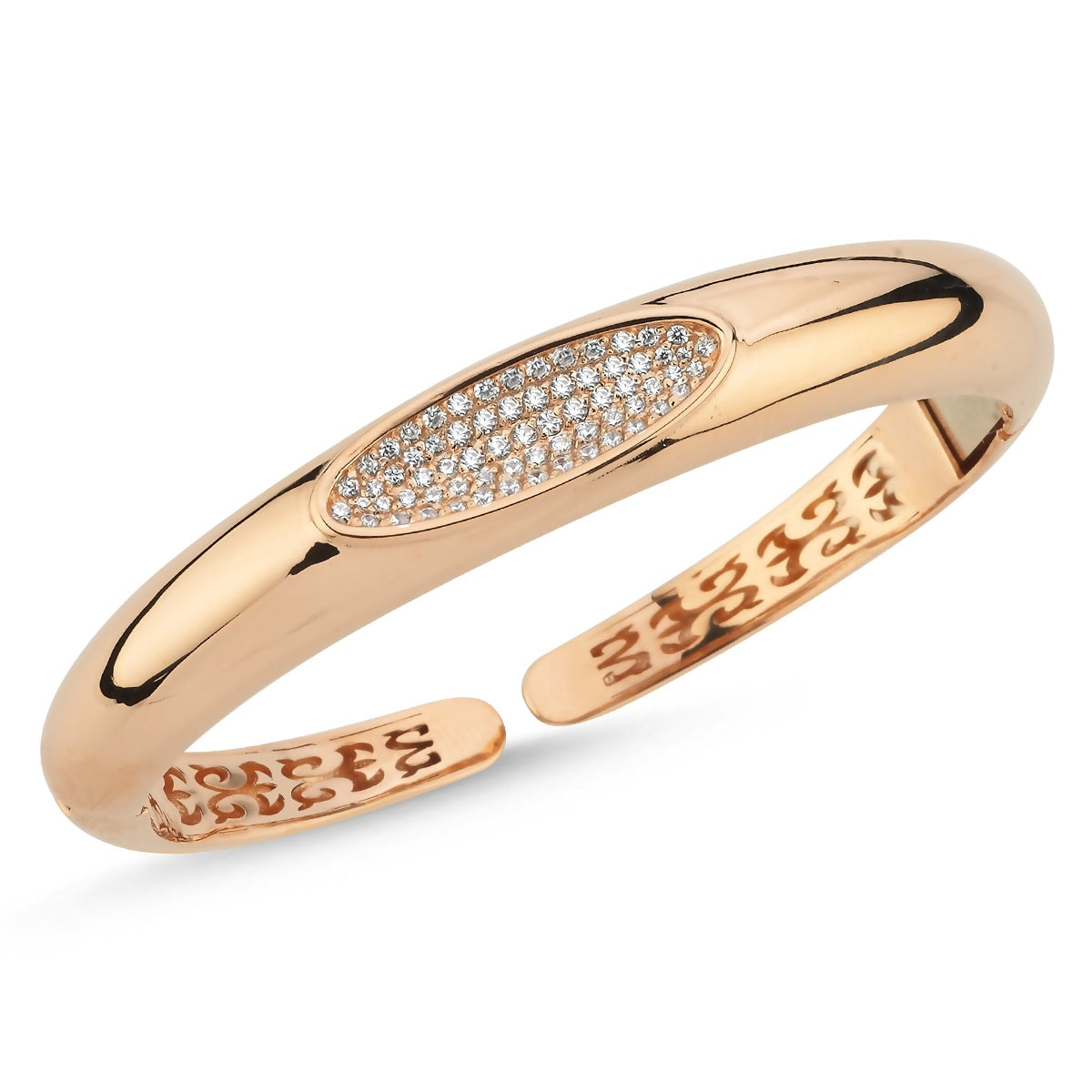 Sorielle Armband aus 14 Karat Massivgold mit Steindetails