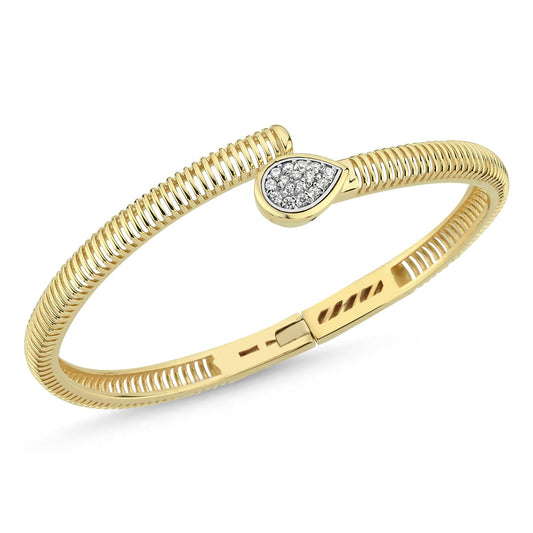 Mirelith Armband aus 14 Karat Massivgold mit Steindetails