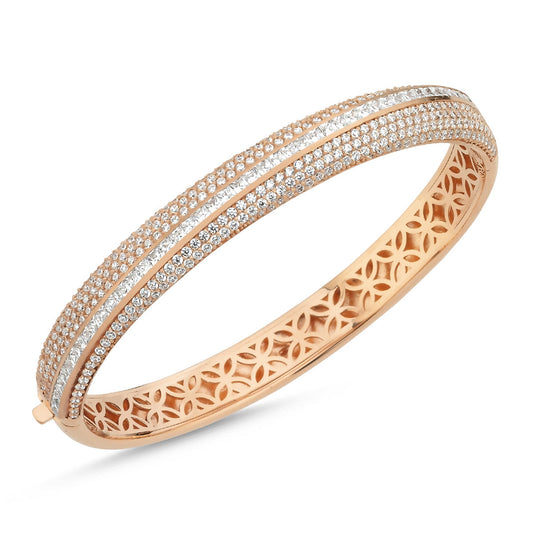 Telyra Bracelet in 14K Solid Gold with Stone Details