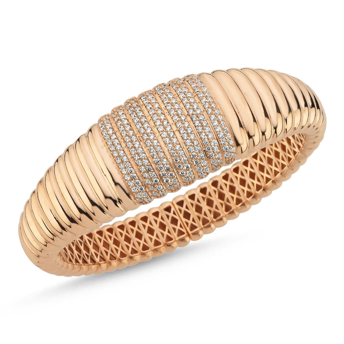 Serelith Armband aus 14 Karat Massivgold mit Steindetails