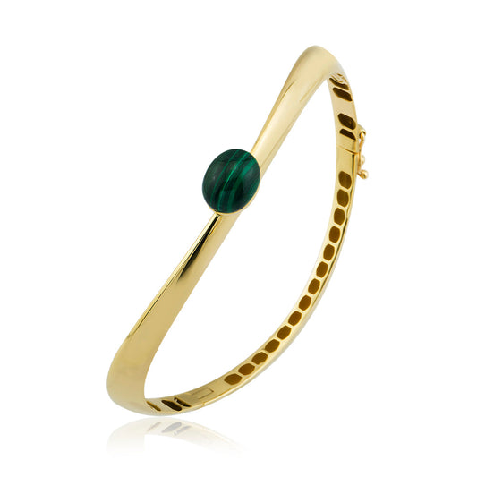 Auralis Armband aus 14 Karat Massivgold mit Steindetails