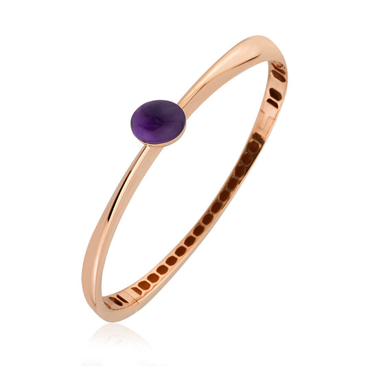 Auralis Bracelet in 14K Solid Gold with Stone Detail