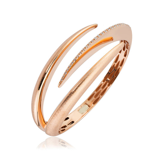 Fialora Armband aus 14 Karat Massivgold mit Steindetails