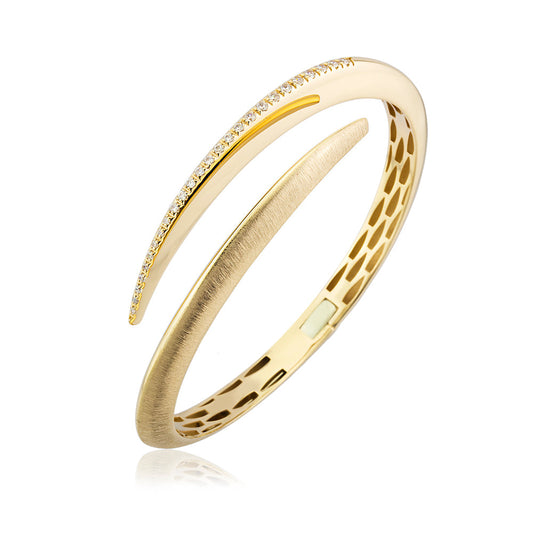 Virella Bracelet in 14K Solid Gold with Stone Details