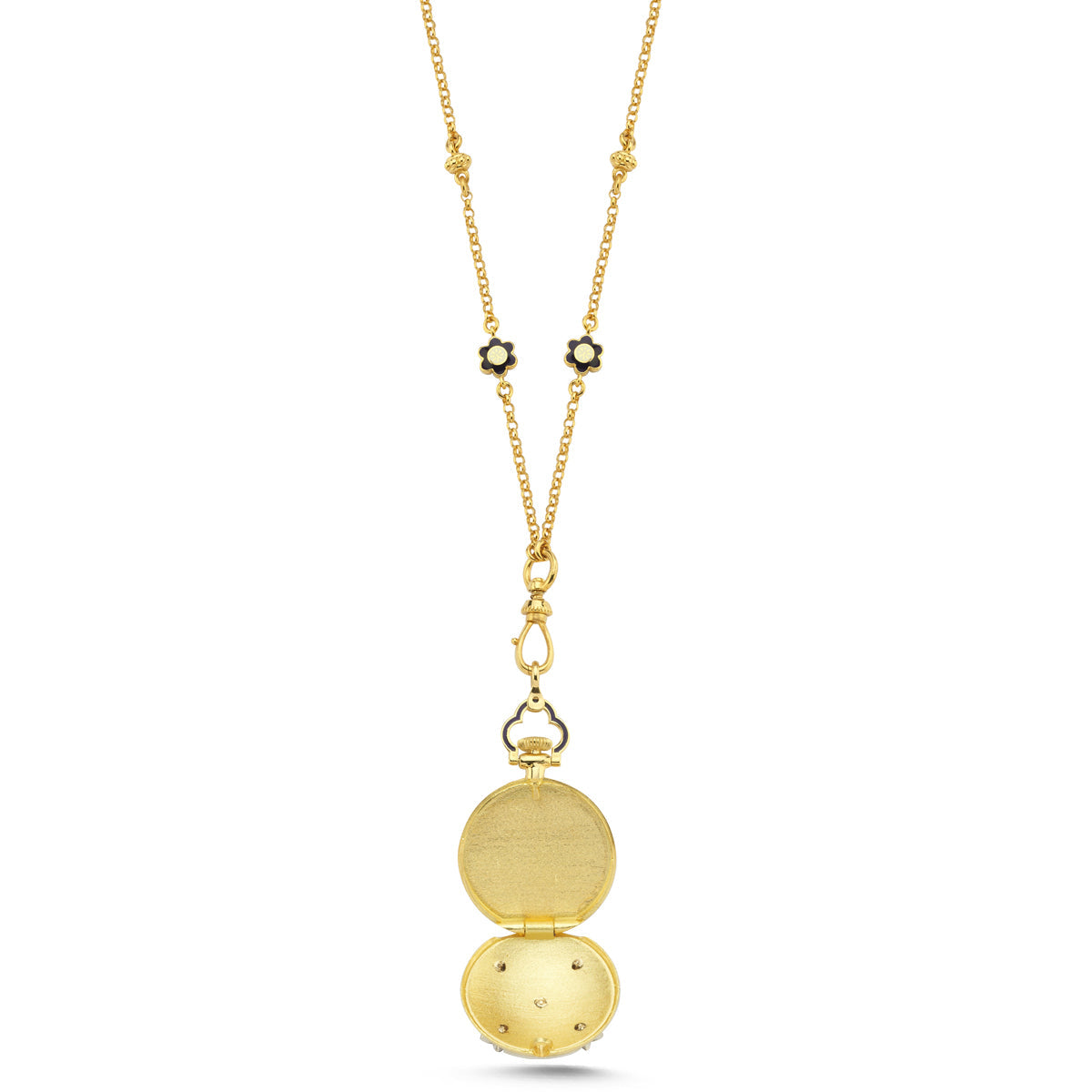 Eternal Embrace Halskette aus 18-karätigem Massivgold