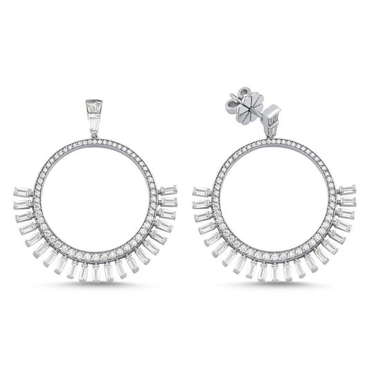 Vita Ohrring aus 14 Karat Massivgold mit Steindetails