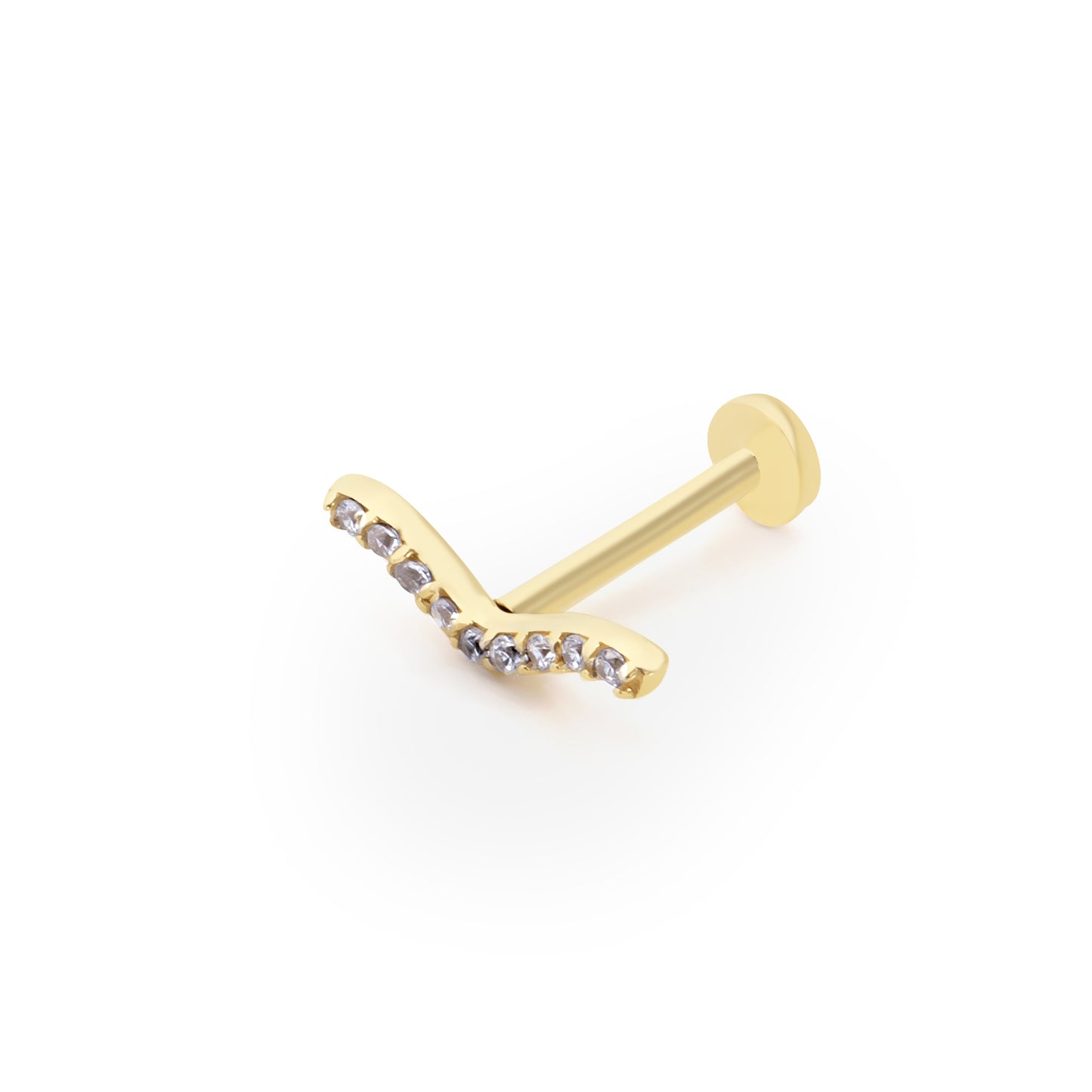 14K Gold Tragus Ohrring