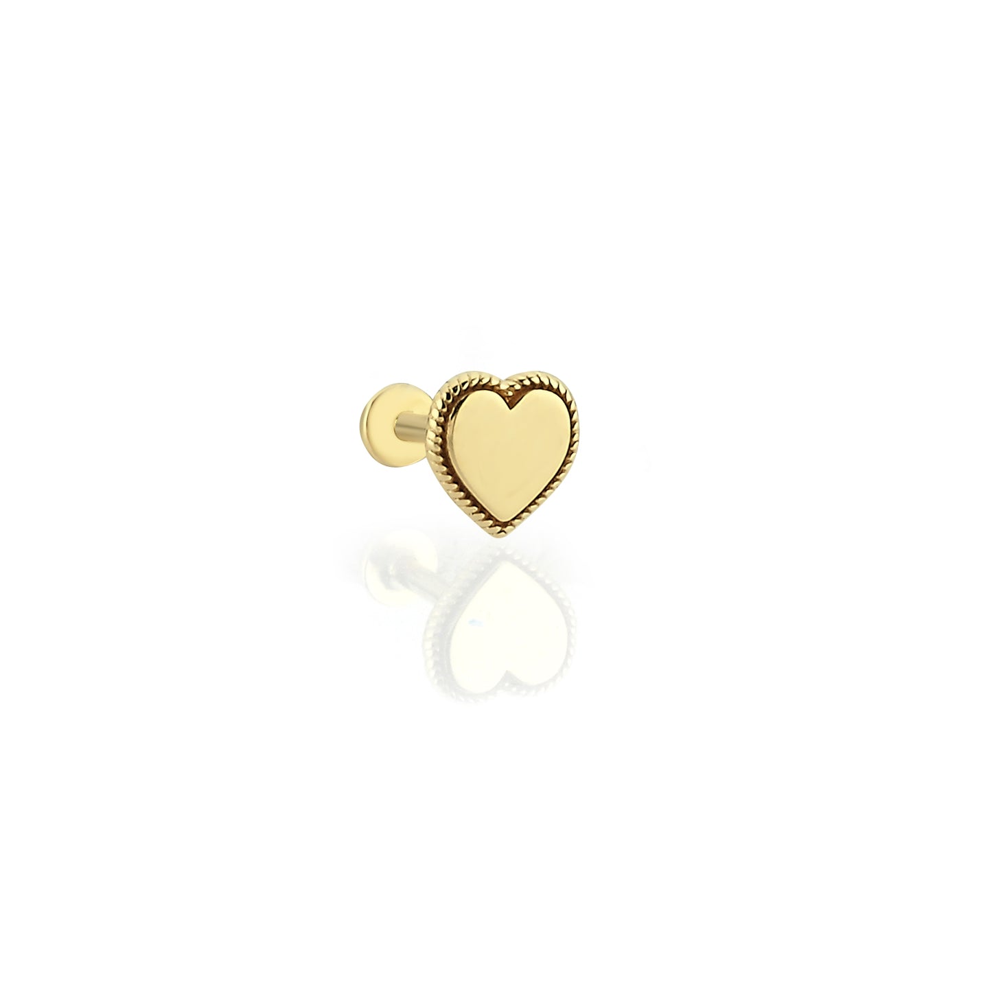 14K Gold Tragus Ohrring