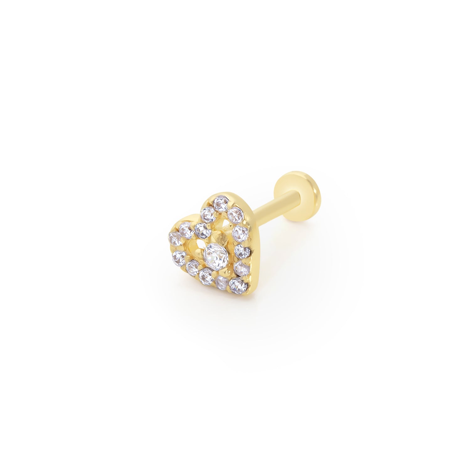 14K Gold Tragus Ohrring
