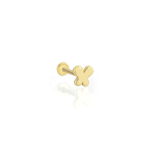 14K Gold Tragus Ohrring