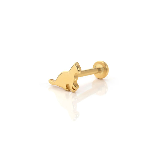 14K Gold Tragus Ohrring