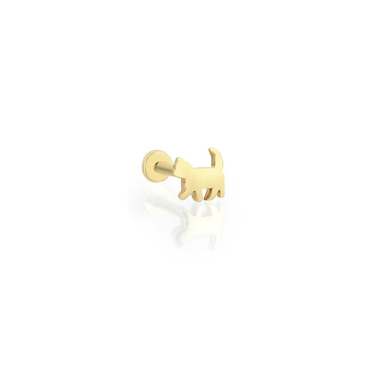 14K Gold Tragus Ohrring
