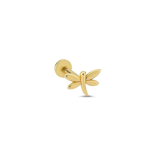 14K Gold Tragus Ohrring