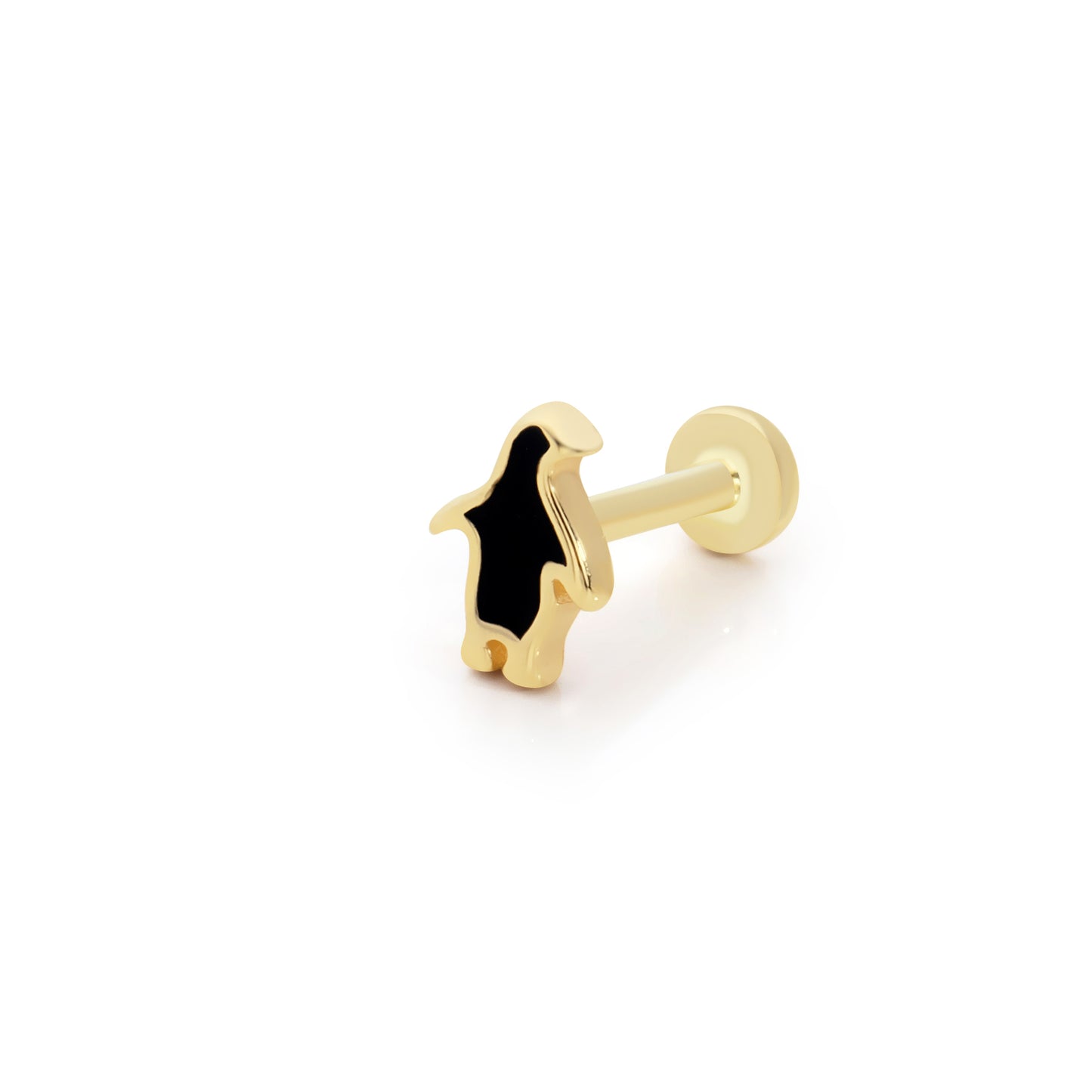 14K Gold Tragus Ohrring