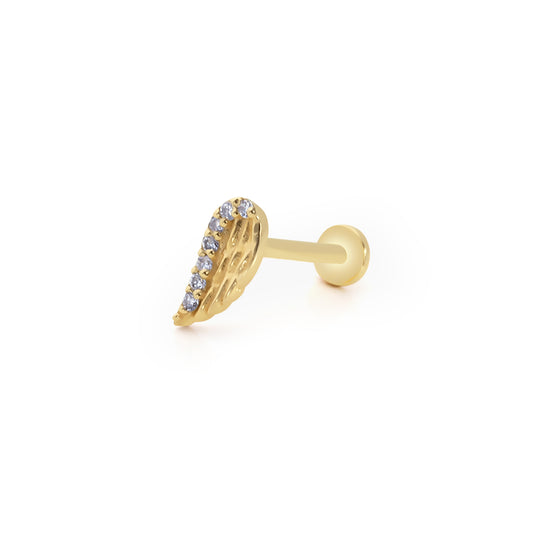 14K Gold Tragus Ohrring