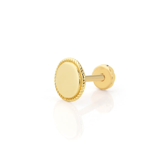 14K Gold Tragus Ohrring