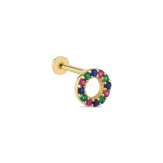 14K Gold Tragus Ohrring