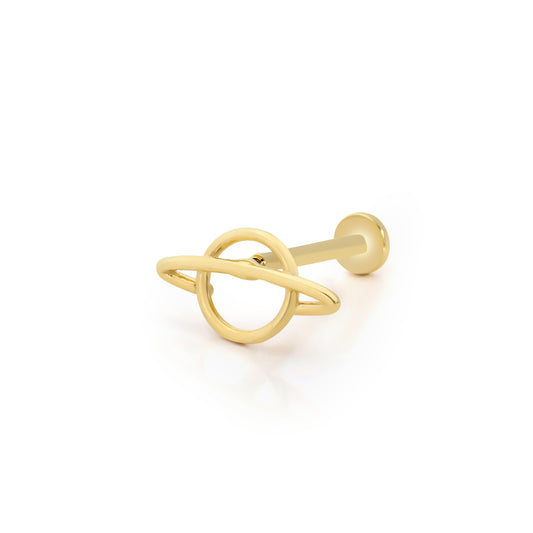 14K Gold Tragus Ohrring