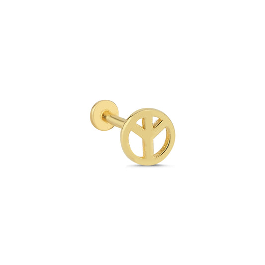 14K Gold Tragus Ohrring