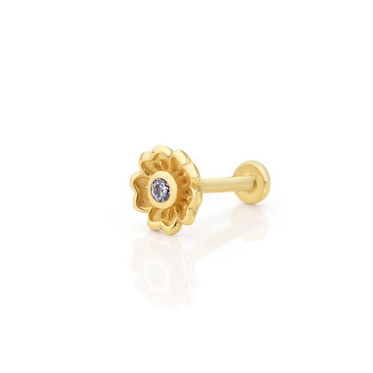 14K Gold Tragus Ohrring