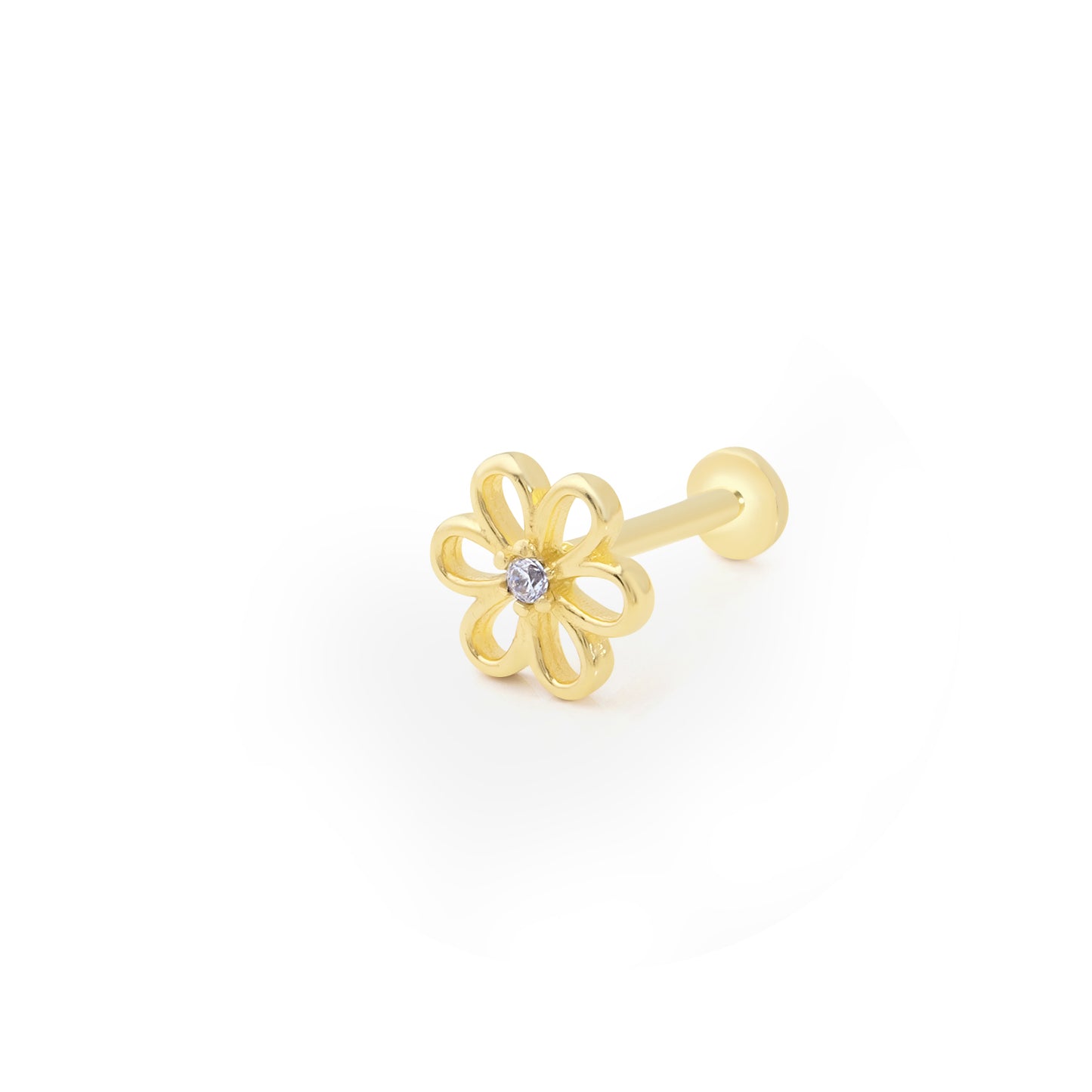 14K Gold Tragus Ohrring