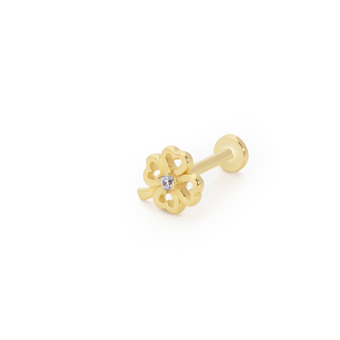 14K Gold Tragus Ohrring