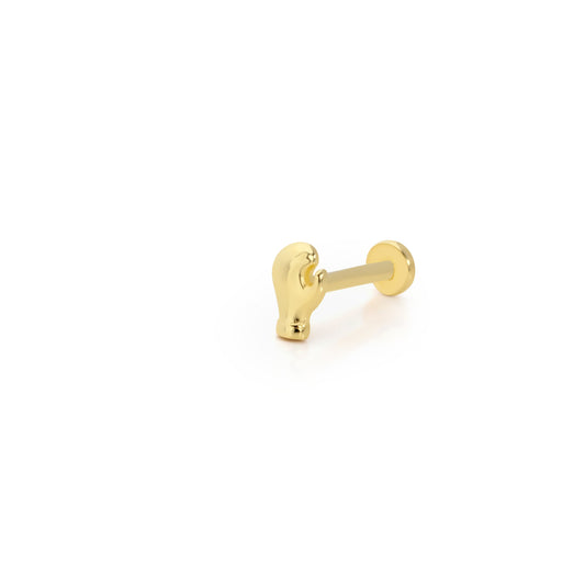 14K Gold Tragus Ohrring