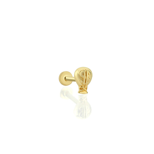 14K Gold Tragus Ohrring