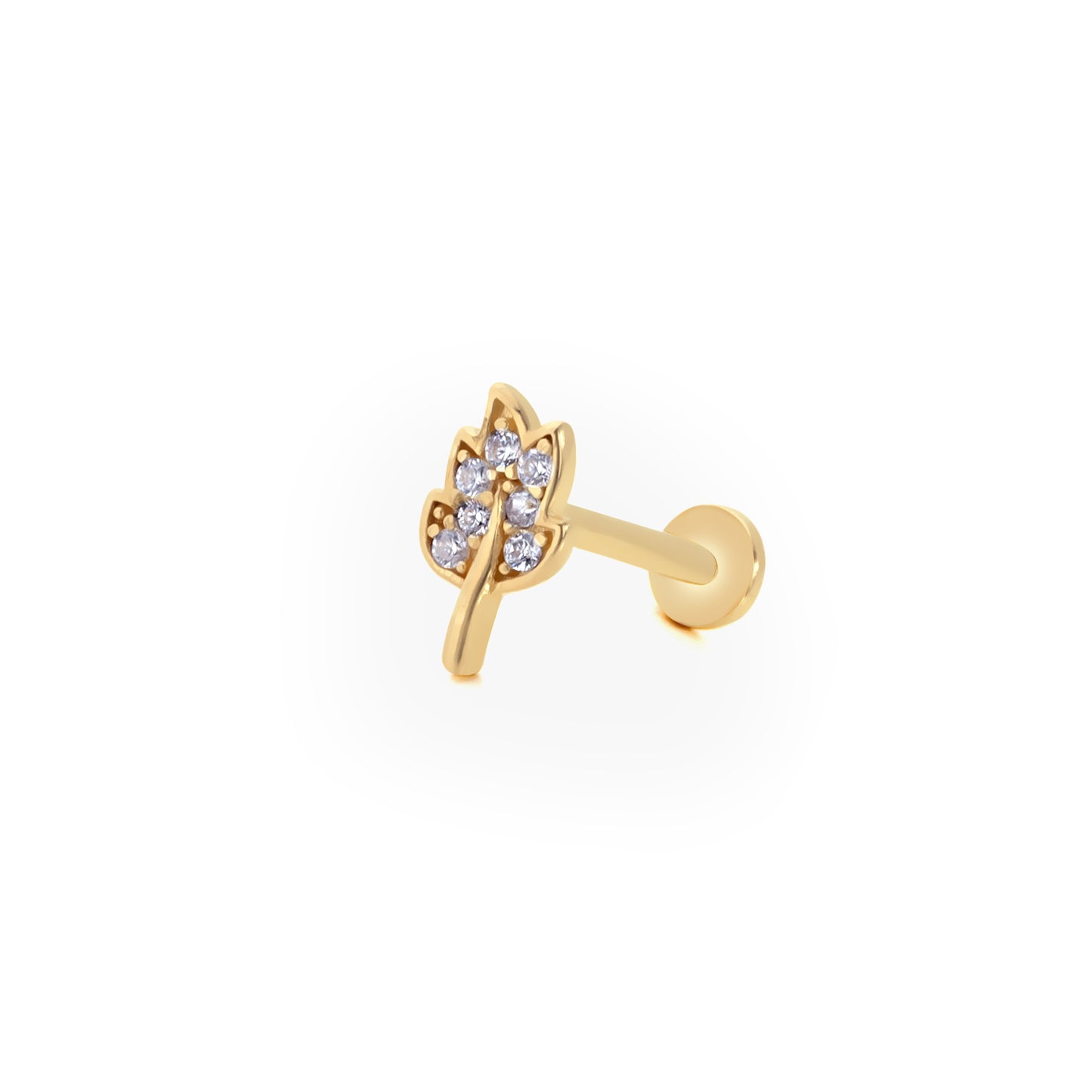 14K Gold Tragus Ohrring