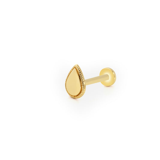 14K Gold Tragus Ohrring