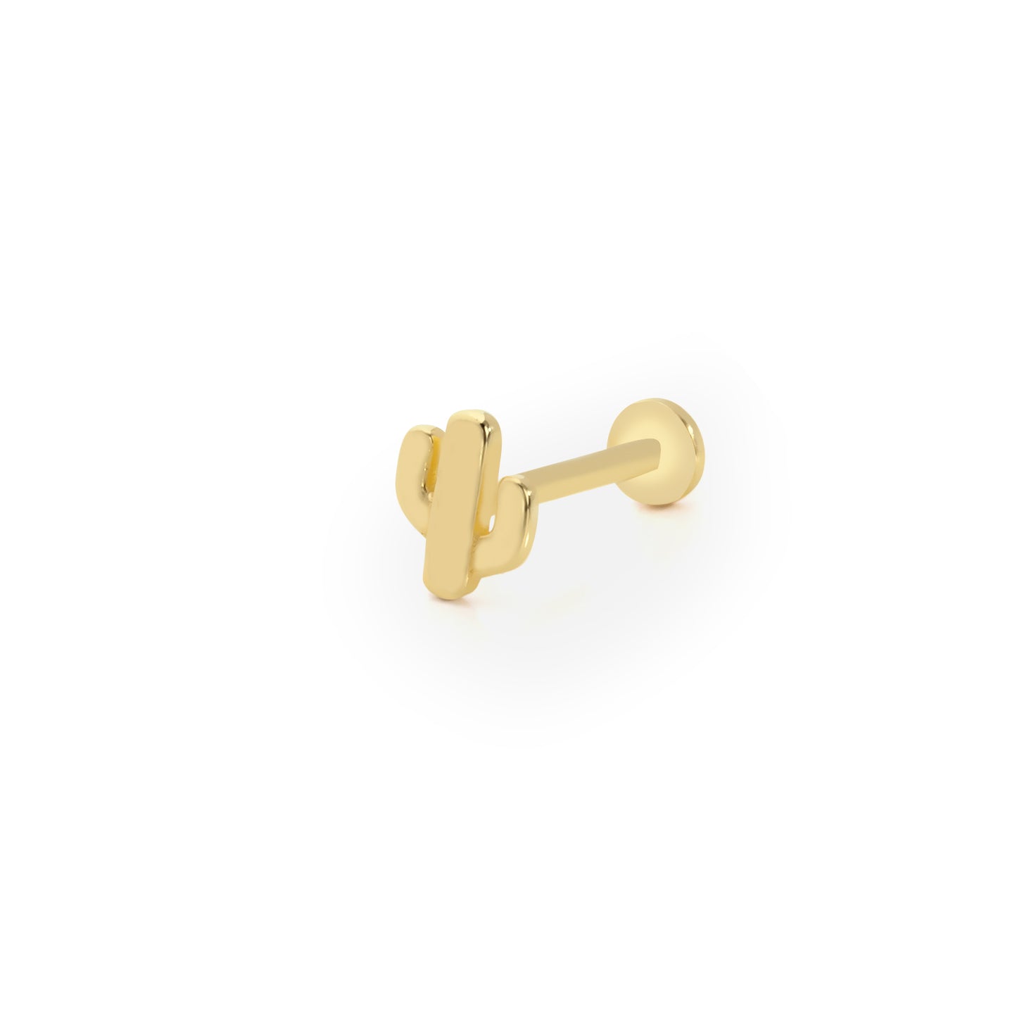 14K Gold Tragus Ohrring