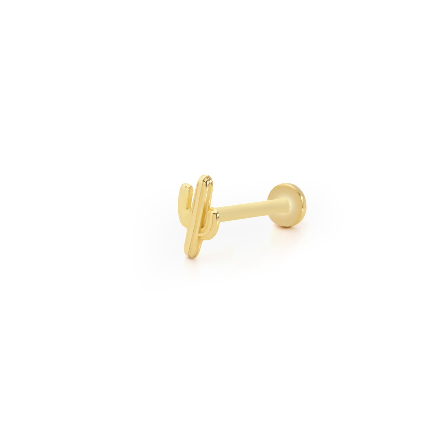 14K Gold Tragus Ohrring