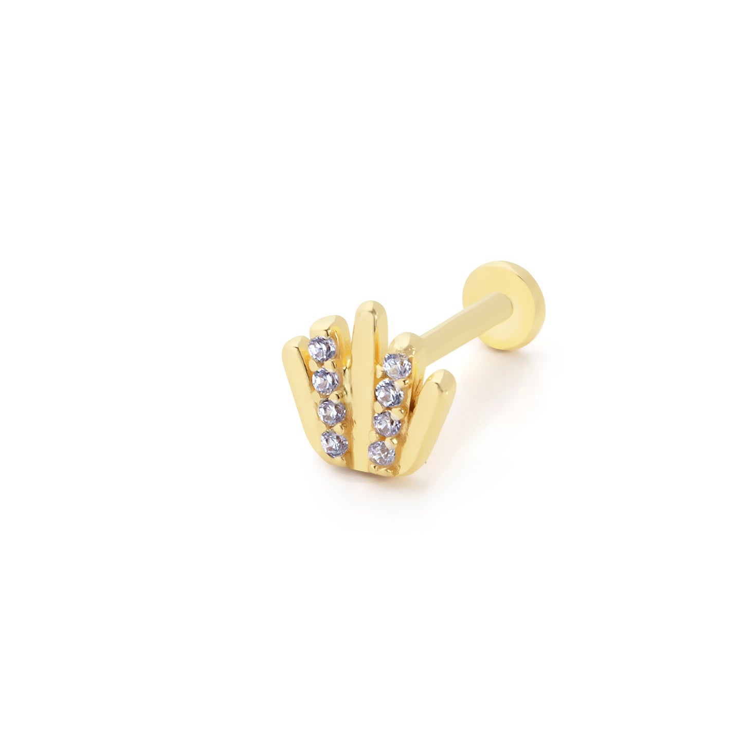14K Gold Tragus Ohrring